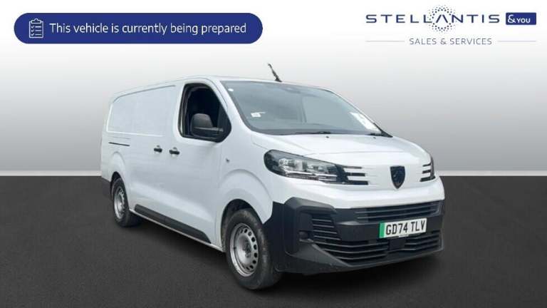 2025 Peugeot Expert 100kW 75kWh Professional Van Auto PANEL VAN ELECTRIC Automatic