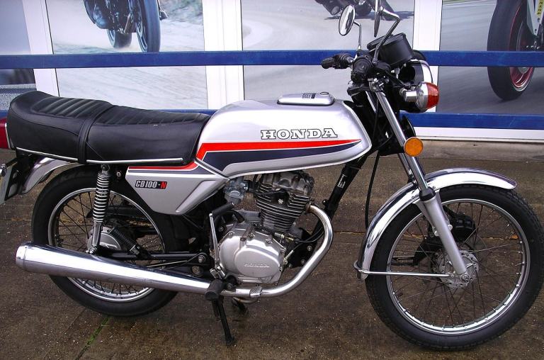 Honda CB100N only 11000 miles and supreme condition. Historic reg.