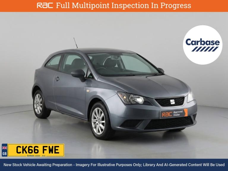 2016 SEAT Ibiza 1.0 SOL Sport Coupe 3dr Petrol Manual Euro 6 (75 ps) Hatchback Manual