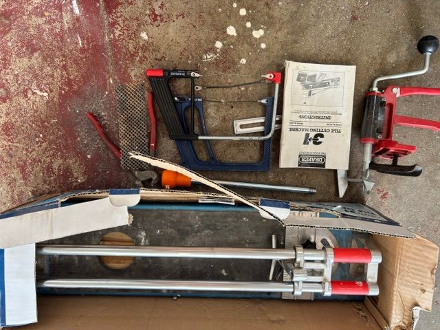 Draper 3 in 1 tile cutting machine
