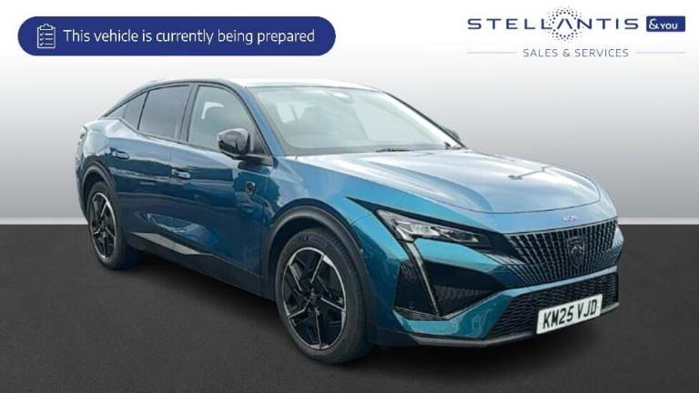 2025 Peugeot 408 1.2 Hybrid 136 GT 5dr e-DSC6 HATCHBACK PETROL Automatic
