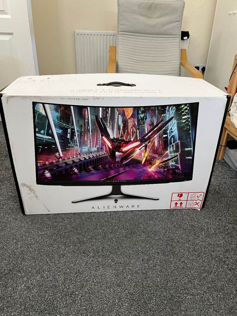 Alienware AW3225QF 32” 4K QD-OLED Gaming Monitor - Boxed & Pristine