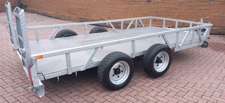 Indespension Challenger 3.5 ton plant trailer 12ft x 6ft May swap 