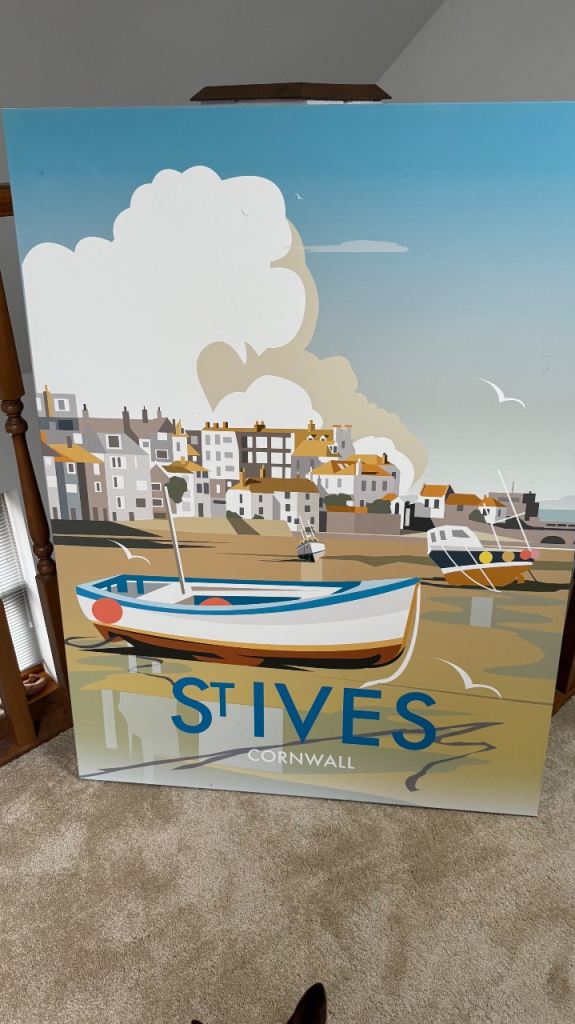 St Ives Cornwall canvas 