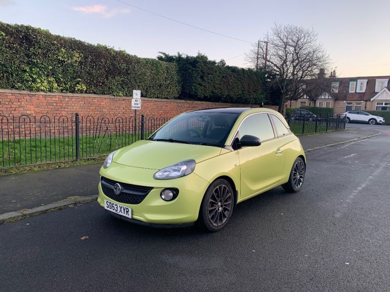 2013 63 VAUXHALL ADAM 1.2i GLAM *FSH* LEZ 1 YEARS MOT