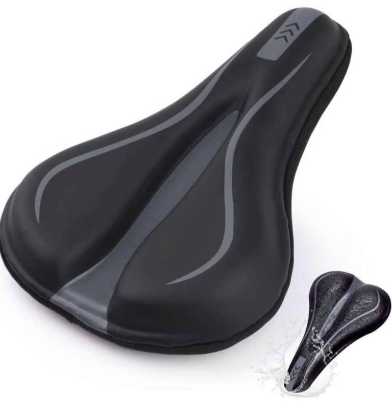 Gel bike seat cover