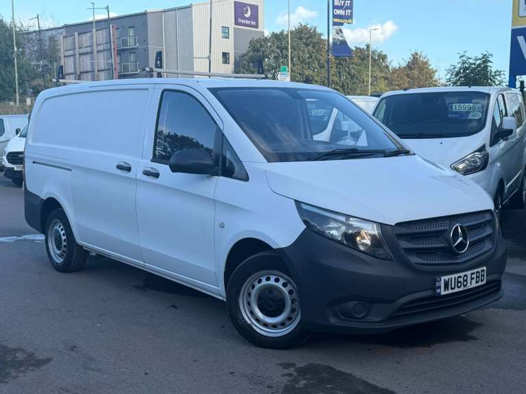 2018 Mercedes-Benz Vito 1.6 111 CDI Panel Van 6dr Diesel Manual FWD L2 Euro 6 (114 ps) Panel Van ...
