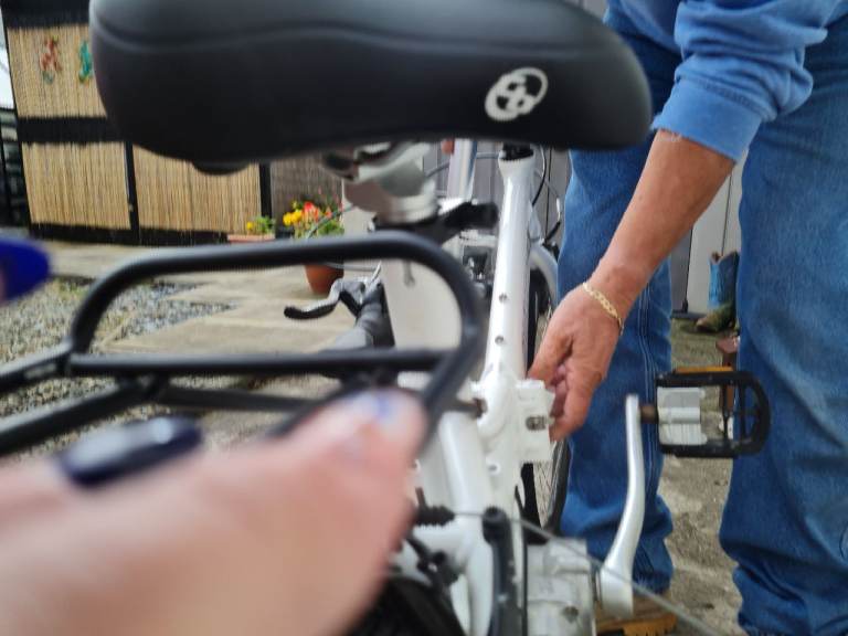 Claud Butler folding bicycle