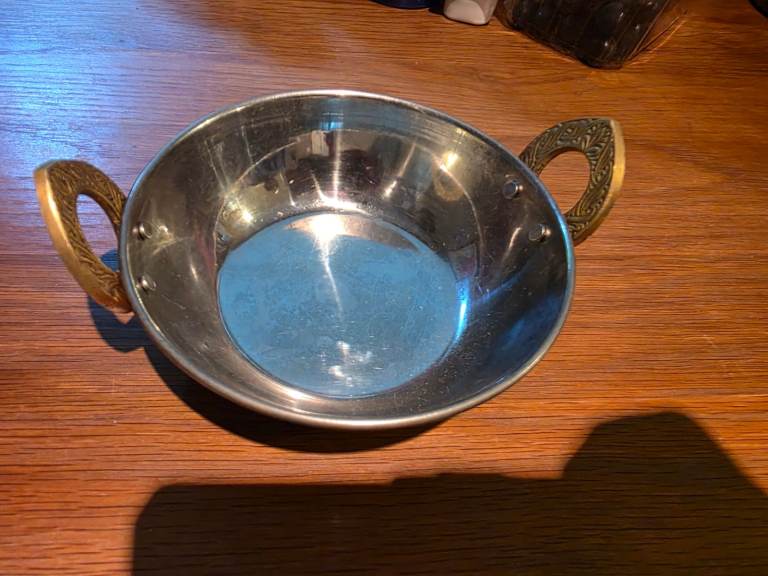 Copper Serving Karahi/Bowl - for Restaurant or Home