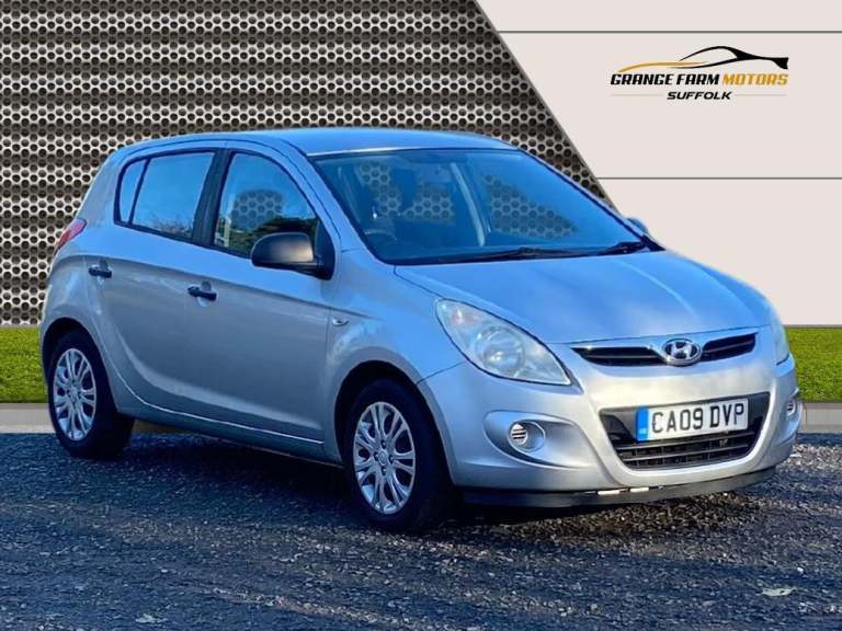 2009 Hyundai i20 1.2 Classic 5dr HATCHBACK PETROL Manual