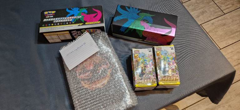 image for Pokemon cards and accessories lot