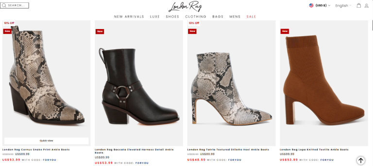 Platform Boots for Women | London Rag.
