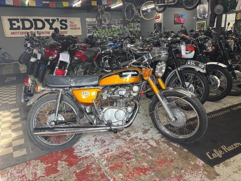 1972 HONDA CB 175CC CLASSIC MOTORCYCLE 