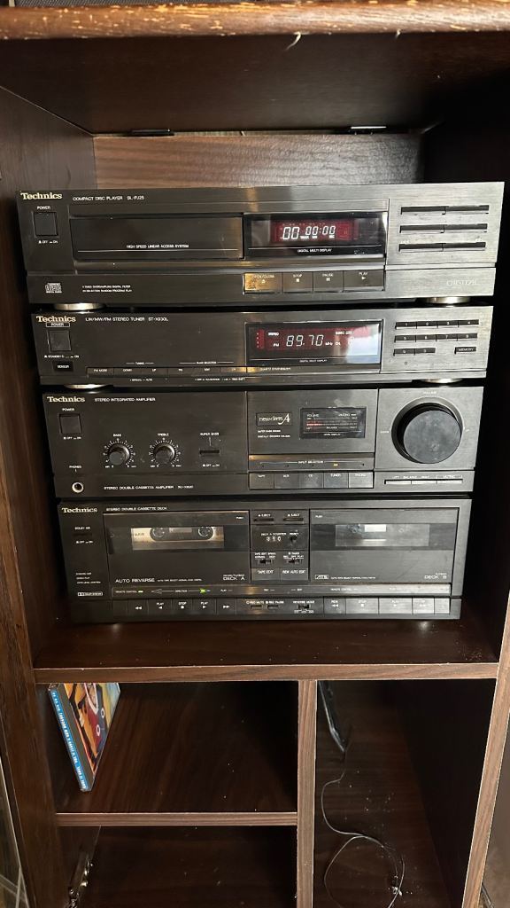 Technics HiFi Stacked Separates & Cabinet