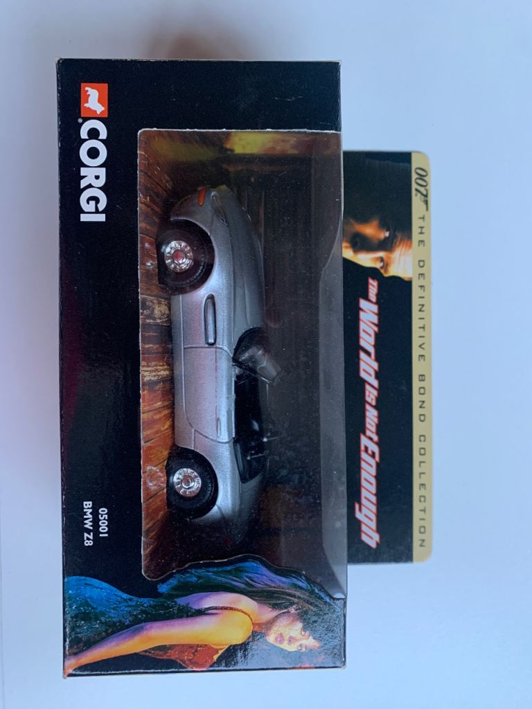 Corgi James Bond BMW Z3 Die-Cast Model Car - The World Is Not Enough