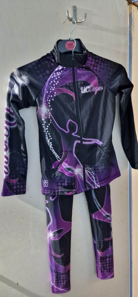 Activated Industry  Dancewear - 2 Piece Outfit - UC Dance School - Size 12 Years