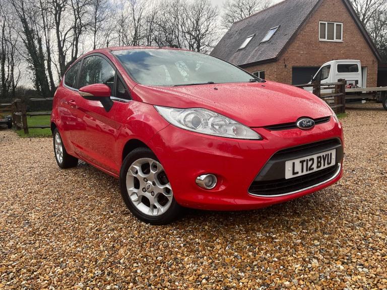 2012 Ford Fiesta 1.25 Zetec 3dr [82] HATCHBACK Petrol Manual