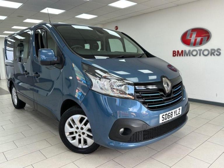 2018 Renault Trafic 1.6 dCi 27 Sport Nav Crew Van Double Cab 6dr Diesel Manual S