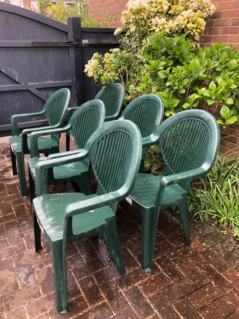 Garden chairs grosfillex stacking