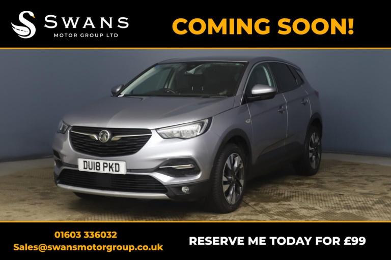 VAUXHALL GRANDLAND X 1.6 Turbo D BlueInjection Sport Nav 2018