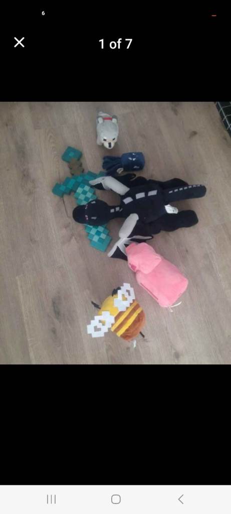 Bundle of minwcraft stuffys