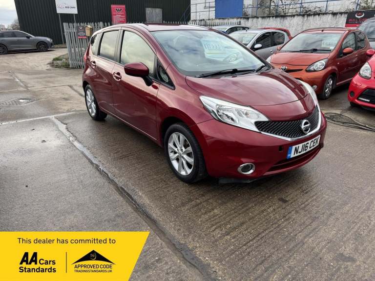 2016 Nissan Note 1.2 DIG-S Acenta Premium XTRON Euro 6 (s/s) 5dr MPV Petrol Automatic