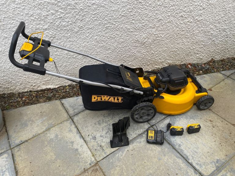 Dewalt cordless lawnmower 