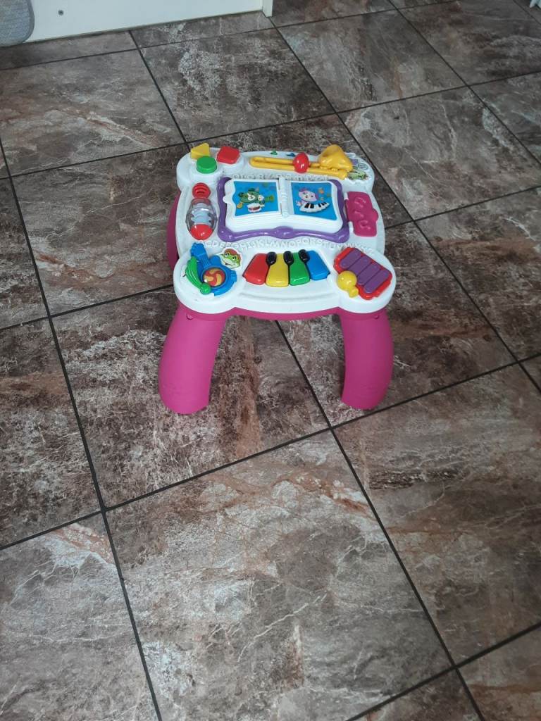 Baby Activity Learning Table – Multicoloured, Good Condition