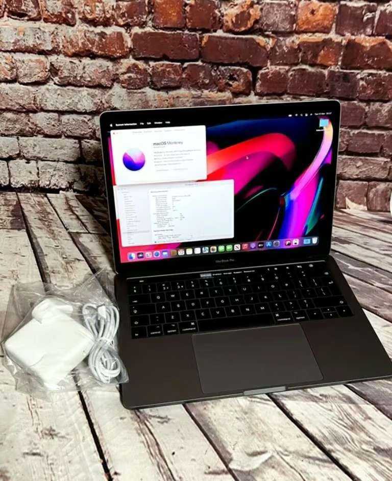 Apple MacBook Pro TouchBar 13” inch | 256GB SSD |4.8GHz | Adobe |Logic |Final Cut