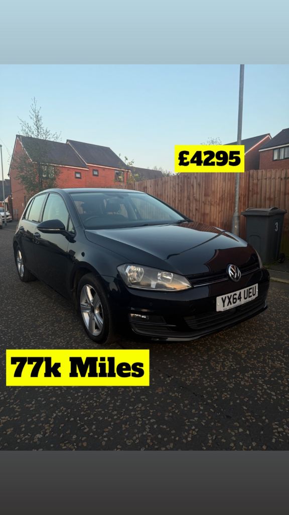 Volkswagen, GOLF, Hatchback, 2014, Manual, 1598 (cc), 5 doors
