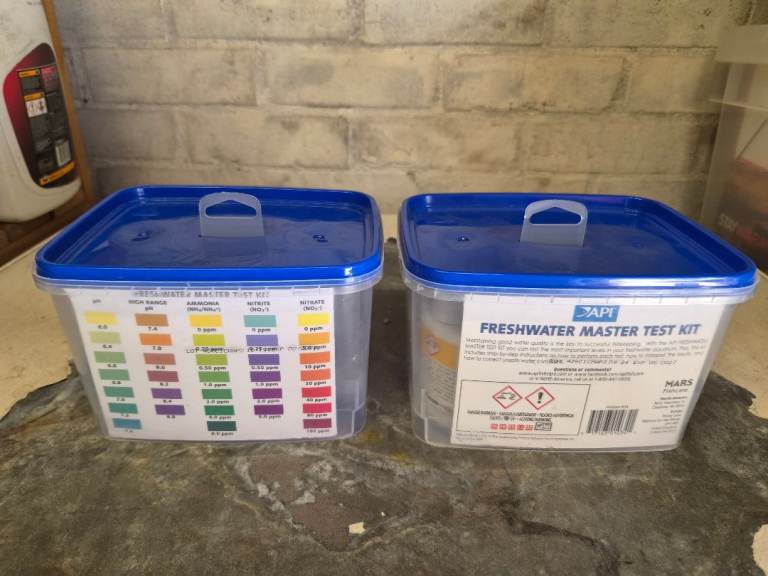 2 x Api aquarium test kits