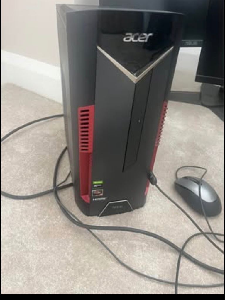 Acer Nitro N50-110 Gaming PC with GTX 1650, 32GB RAM, 512GB SSD