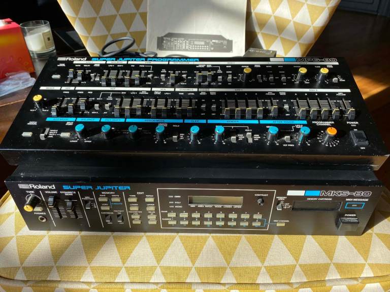 Roland MKS-80 Super Jupiter with MPG-80 and M-64C