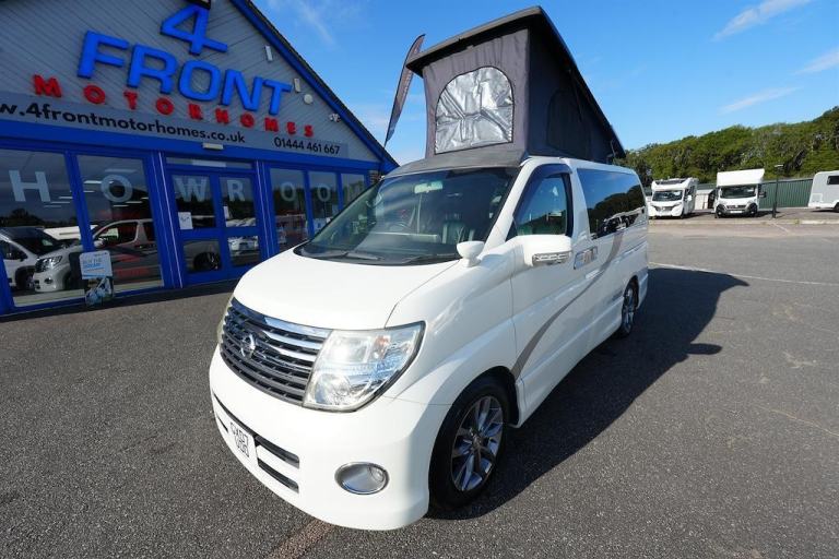 Nissan Elgrand HIGHWAY STAR NISSAN 2 BERTH 5 TRAVEL SEAT CAMPERVAN