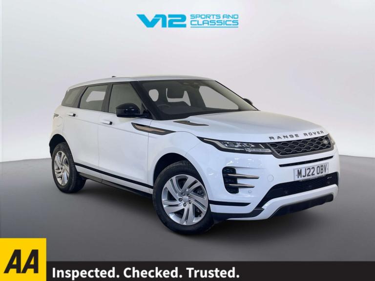 2022 Land Rover Range Rover Evoque 2.0 D200 MHEV R-Dynamic S Auto 4WD Euro 6 (s/s) 5dr SUV Diesel...
