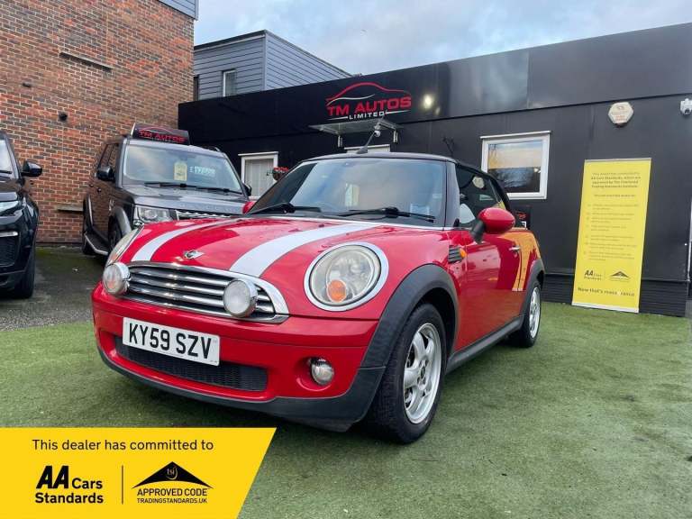 2009 Mini Convertible 1.6 Cooper Euro 4 2dr Petrol