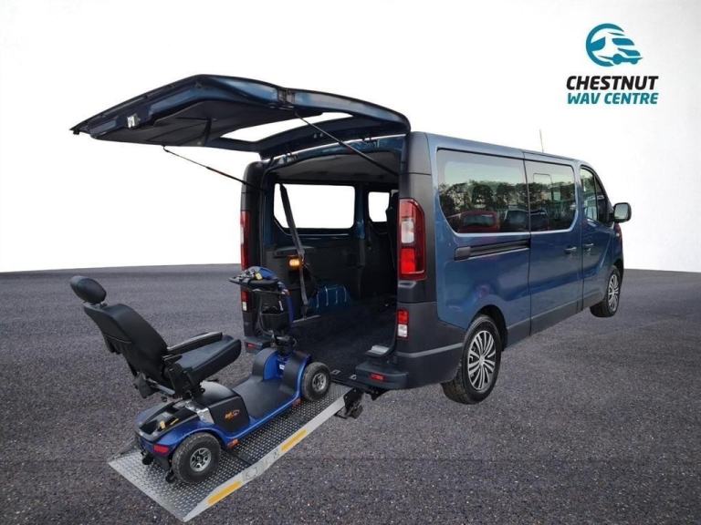 Vauxhall Vivaro WAV Wheelchair Access 5 Seats L2H1 LWB Wide Ramp 66k No VAT