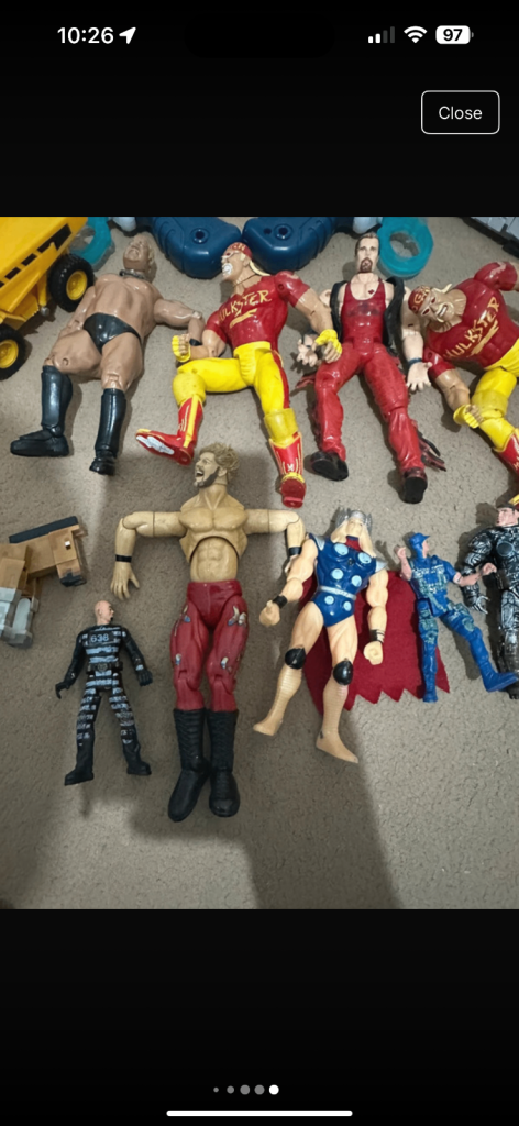 Kids toys & wrestling figure 