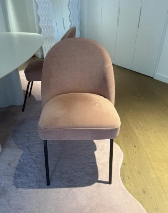 4x Pink Dining Chairs – Mya Model (SLF 24)