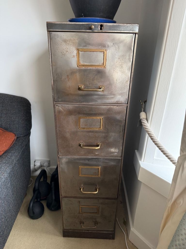 Vintage filing cabinet
