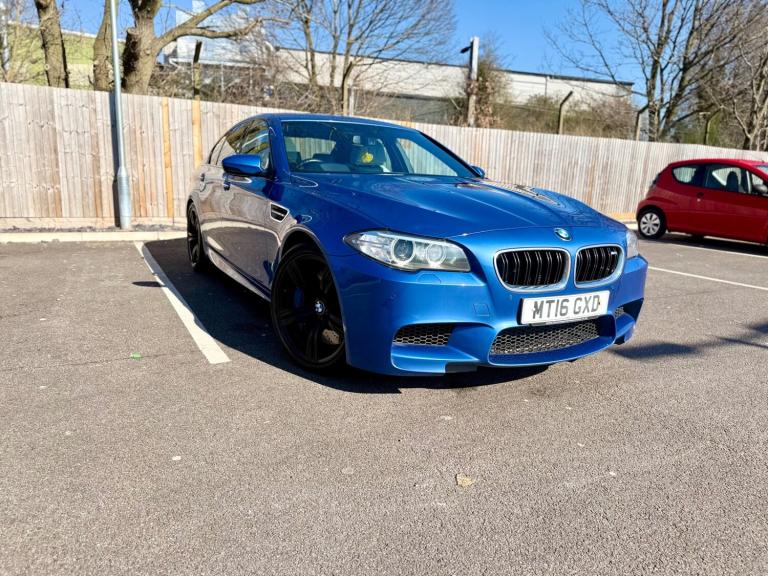 BMW M5 2016 Blue Automatic