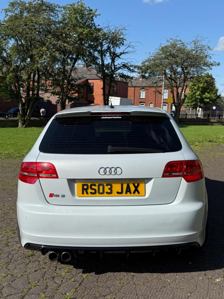 2012 Audi RS3 2.5T FSI RS3 Quattro 5dr S Tronic HATCHBACK PETROL Automatic