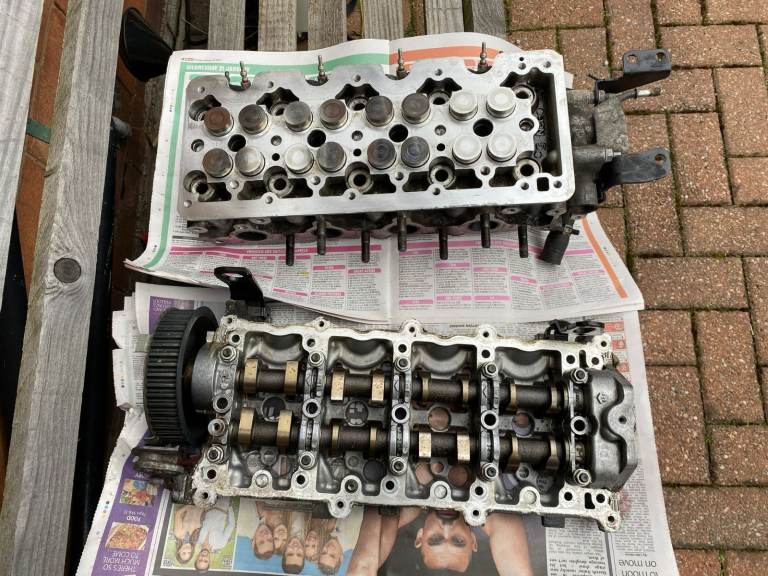 Vauxhall 1.7 CDTI Engine A17DTS  Cylinder Head & Camshaft Carrier