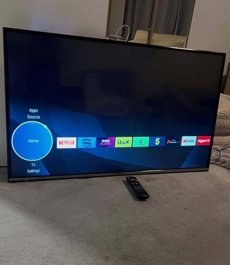 Panasonic 50" 4k Smart TV with Remote – Good Working Order