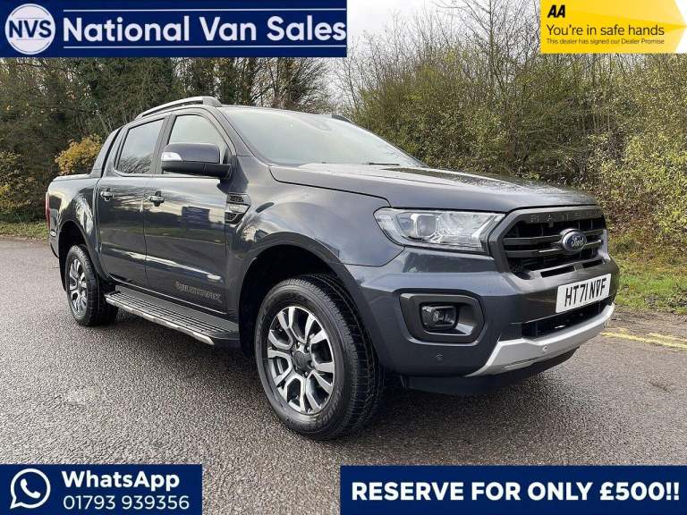 2022 Ford Ranger 2.0 EcoBlue Wildtrak Auto 4WD Euro 6 (s/s) 4dr PICK UP Diesel Automatic