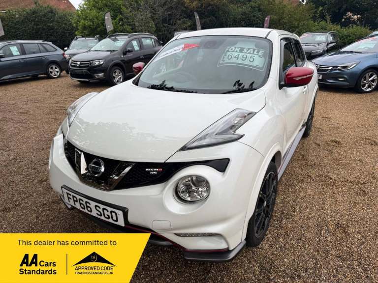 2016 Nissan Juke 1.6 DiG-T Nismo RS 5dr HATCHBACK Petrol Manual