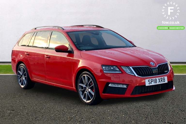 2018 Skoda Octavia 2.0 TSI vRS 5dr Estate PETROL Manual
