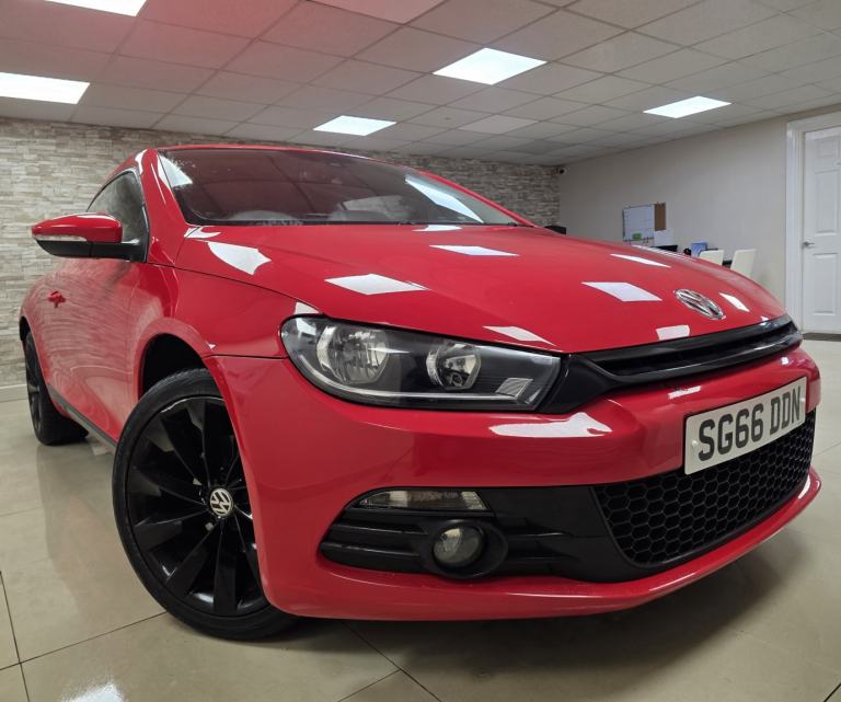 VOLKSWAGEN SCIROCCO 1.4 TSI BlueMotion Tech Red Manual WARRANTY 12 MONTHS MOT