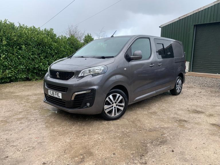 2016 PEUGEOT EXPERT 2.0 HDI 120BHP SWB PROFESSIONAL PLUS 5 SEAT CREW VAN GREY