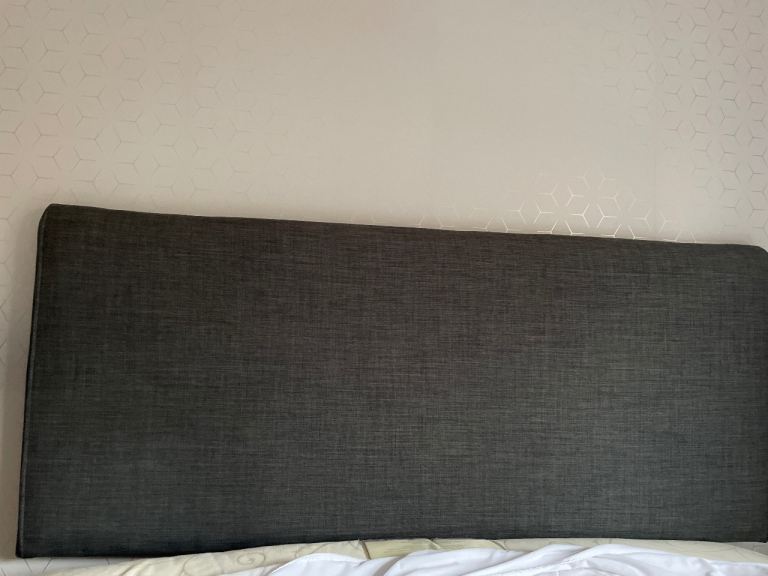 image for Headboard- King Size- Grey